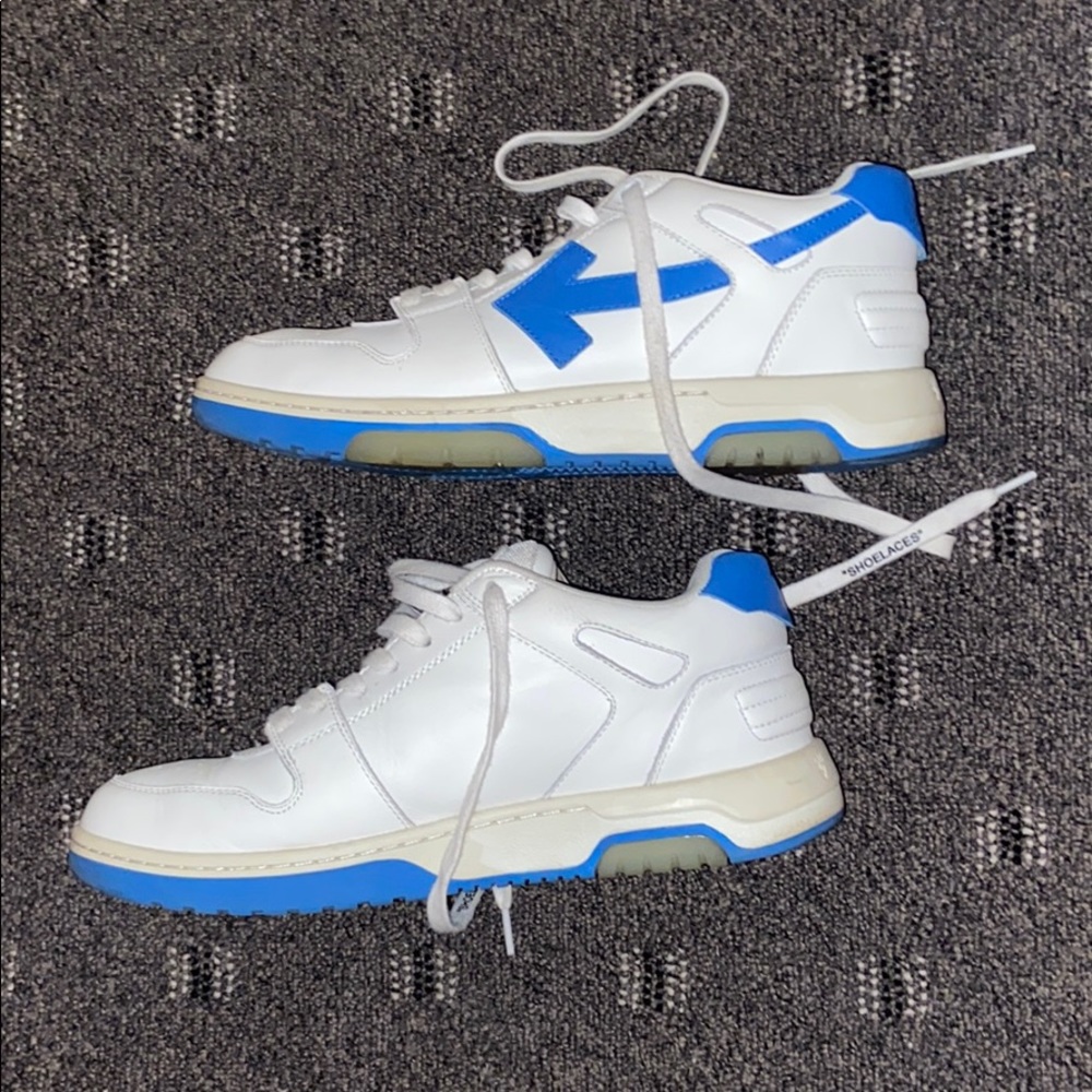 OffWhite out of office shoe blue white